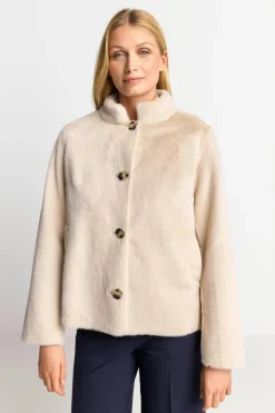 Übergangsjacke Aus Fake Fur