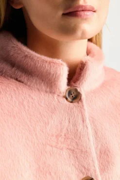 Übergangsjacke Aus Fake Fur