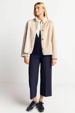 Übergangsjacke Aus Fake Fur