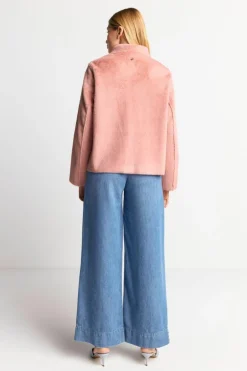 Übergangsjacke Aus Fake Fur