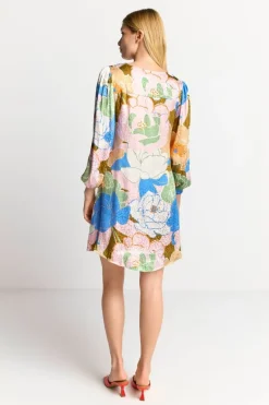 Blusenkleid Mit Blumenprint