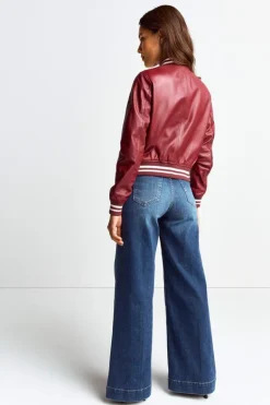 Bomberjacke Aus Leder