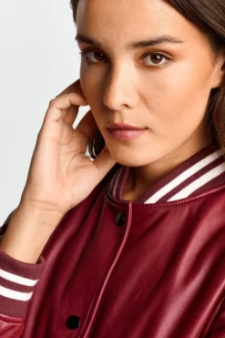 Bomberjacke Aus Leder