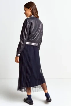 Bomberjacke Aus Leder