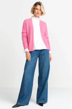 Cardigan Aus Weicher Wollmischung