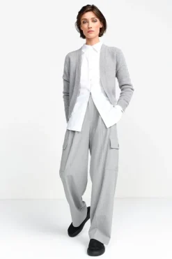 Cardigan In Softem Wollmix