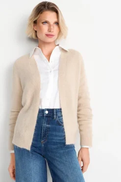 Cardigan In Softem Wollmix