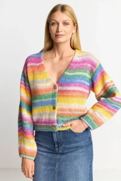Cardigan Mit Perlmuttknöpfen
