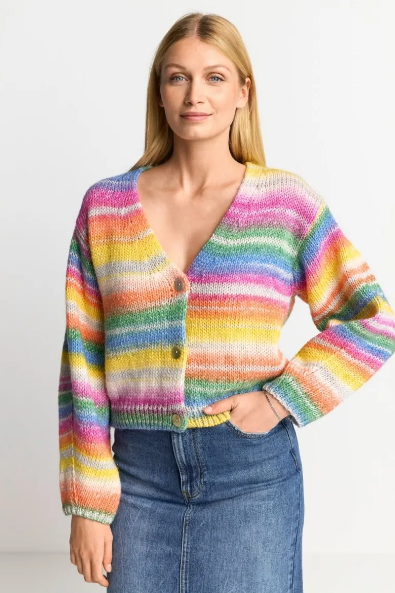 Cardigan Mit Perlmuttknöpfen