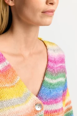 Cardigan Mit Perlmuttknöpfen