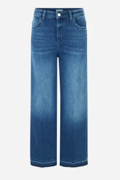 Denim Mit Ausgefranstem Saum