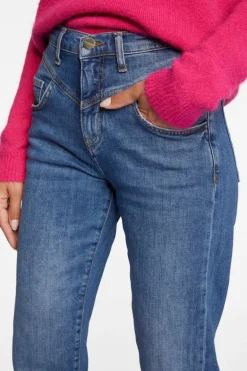 Denim Mit Geradem Schnitt