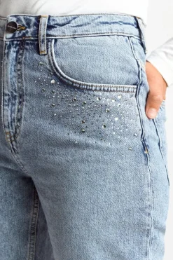 Denim Mit Strassdetails
