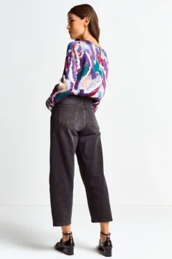 Fließende Schlupfbluse