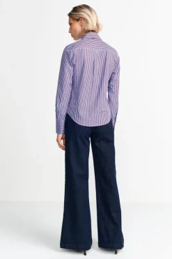 Gestreifte Hemdbluse