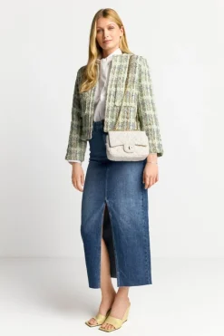 Handtasche Aus Bouclé