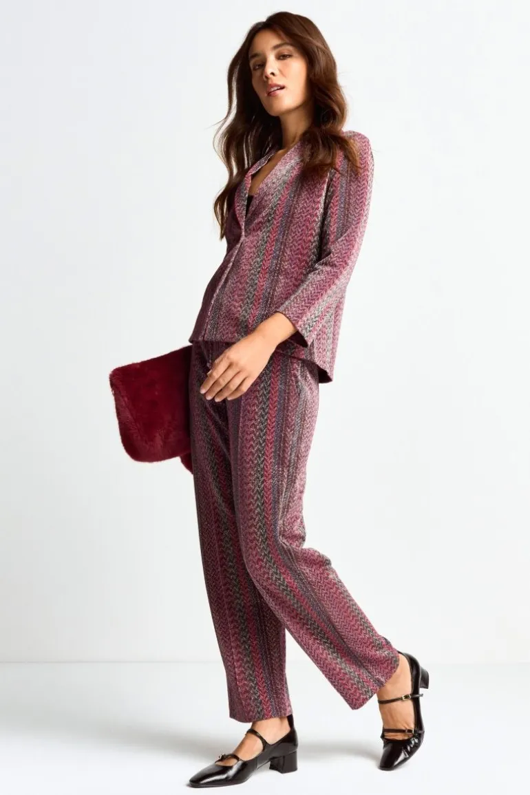 Hose Mit Glitzereffekt