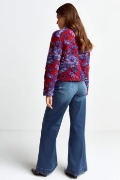 Jacke Mit Floralem Muster