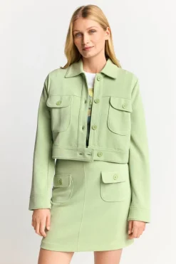 Kurze Jacke Mit Taschen