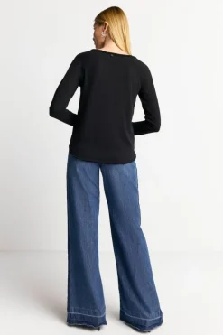 Longsleeve Aus Baumwolle