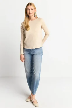 Longsleeve Aus Baumwolle