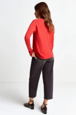 Longsleeve Aus Baumwolle