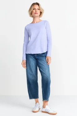 Longsleeve Aus Baumwolle