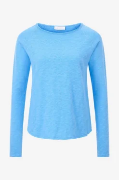 Longsleeve Aus Baumwolle Mit Offenen Kanten