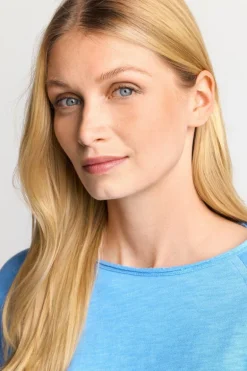 Longsleeve Aus Baumwolle Mit Offenen Kanten