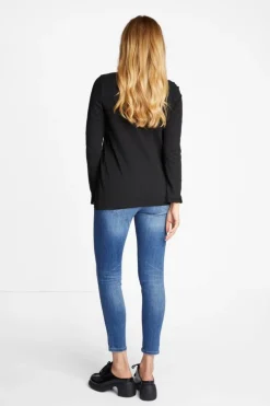 Longsleeve Mit Frill-Kragen