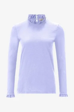 Longsleeve Mit Frill-Kragen