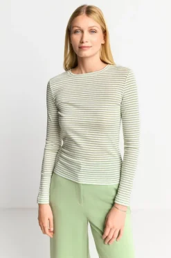 Longsleeve Mit Metallfäden