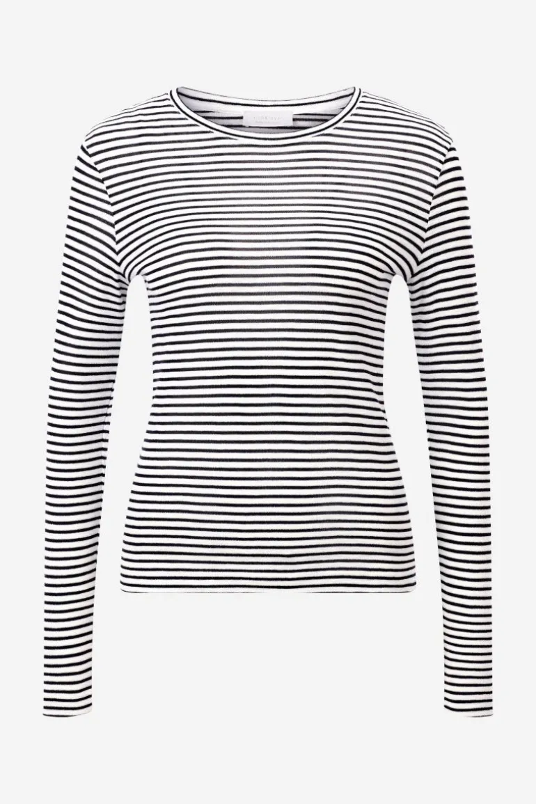 Longsleeve Mit Metallfäden