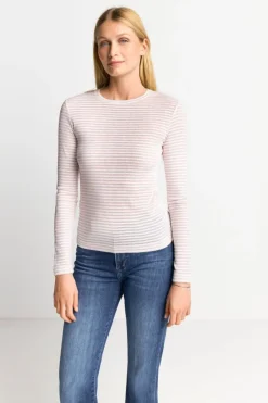 Longsleeve Mit Metallfäden