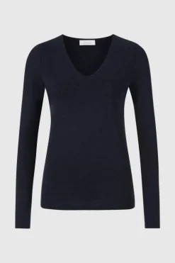 Longsleeve Mit V-Neck