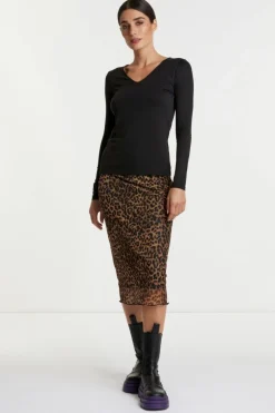 Longsleeve Mit V-Neck