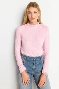 Longsleeve Mit Frill-Kragen