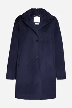 Mantel Aus Weichem Fake Fur