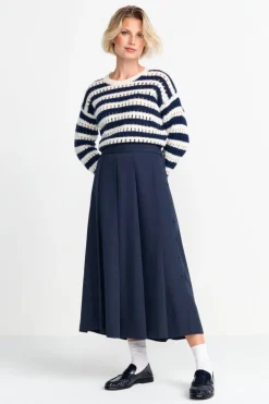 Midirock Mit Seitlicher Knopfleiste