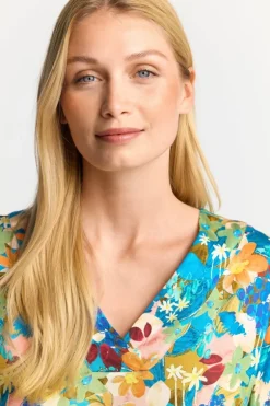 Minikleid Mit Blumenprint