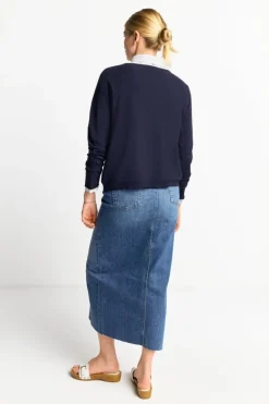 Nahtloser Strickpullover