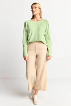 Nahtloser Strickpullover