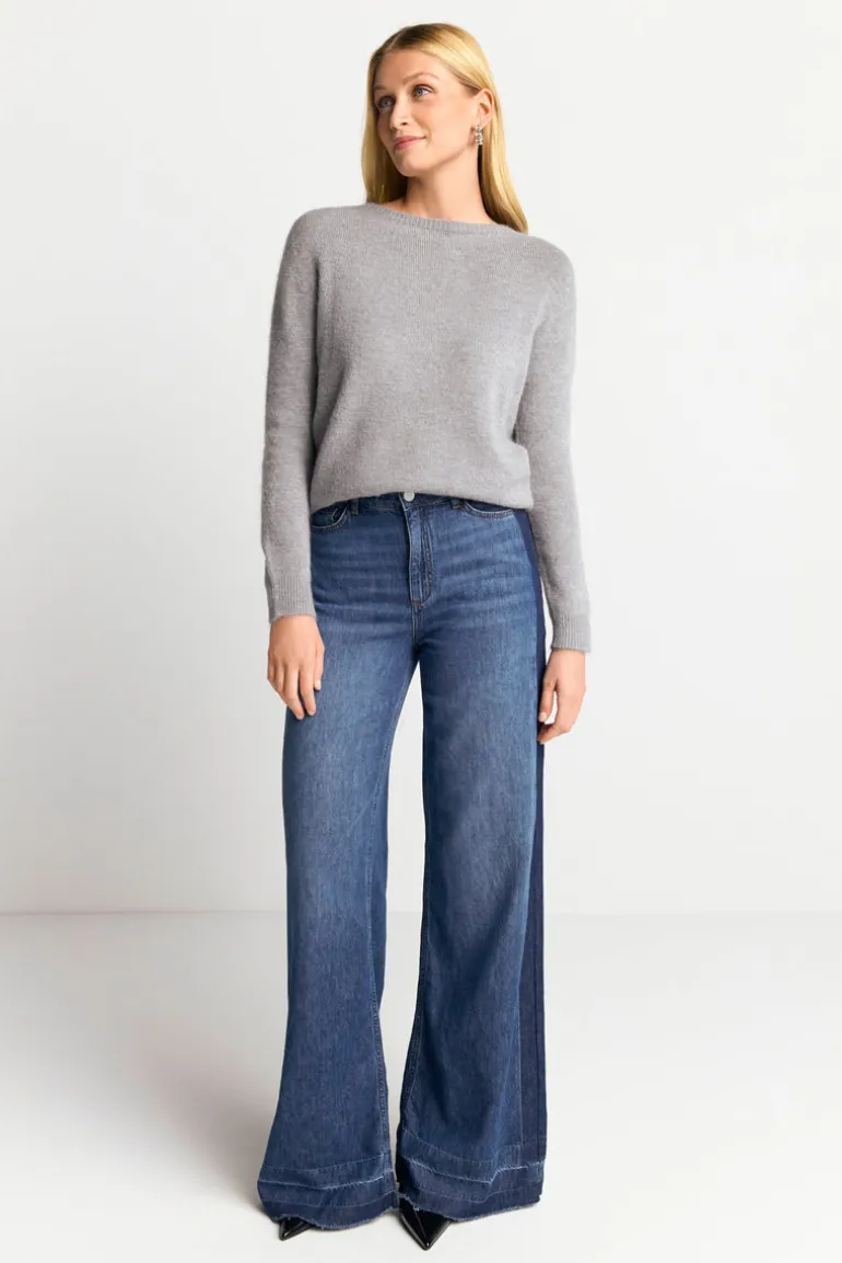 Nahtloser Strickpullover