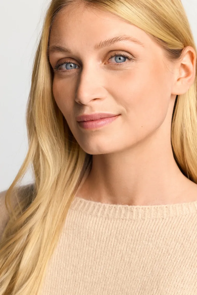 Nahtloser Strickpullover