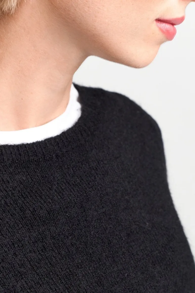 Nahtloser Strickpullover