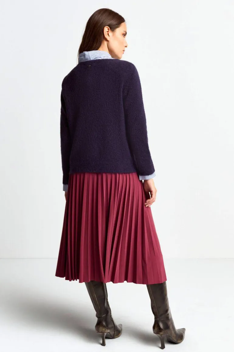 Nahtloser Strickpullover