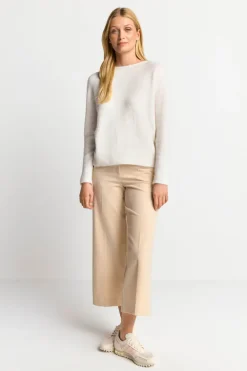 Nahtloser Strickpullover