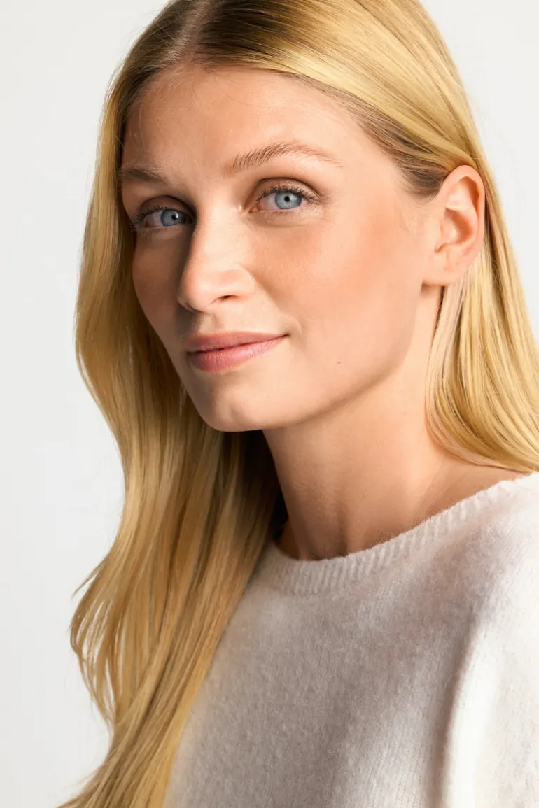 Nahtloser Strickpullover