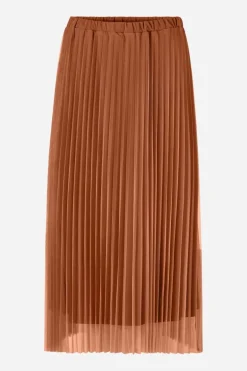 Plisseerock In Midilänge