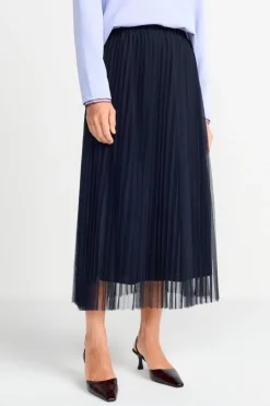 Plisseerock In Midilänge